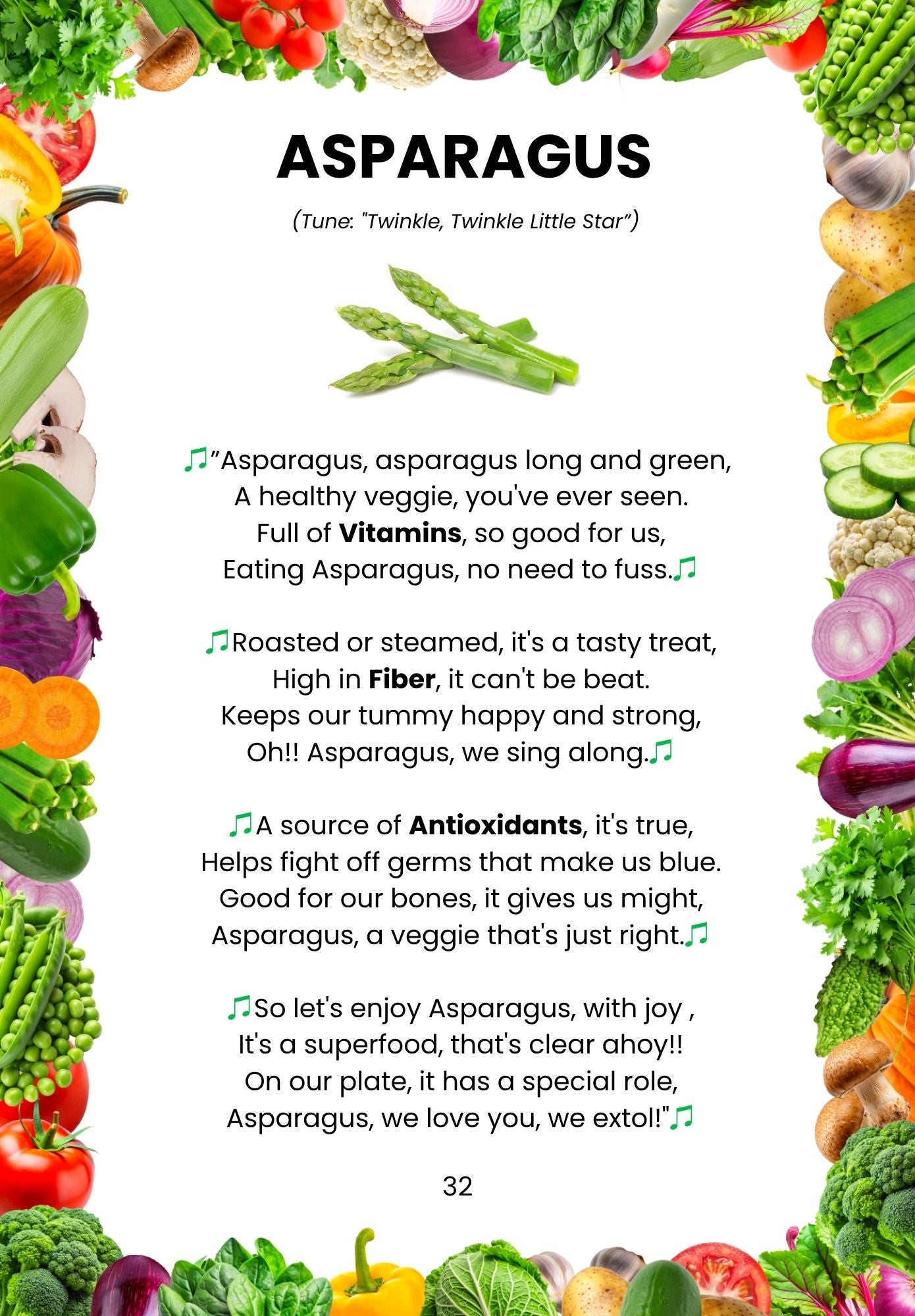 asparagus rhymes