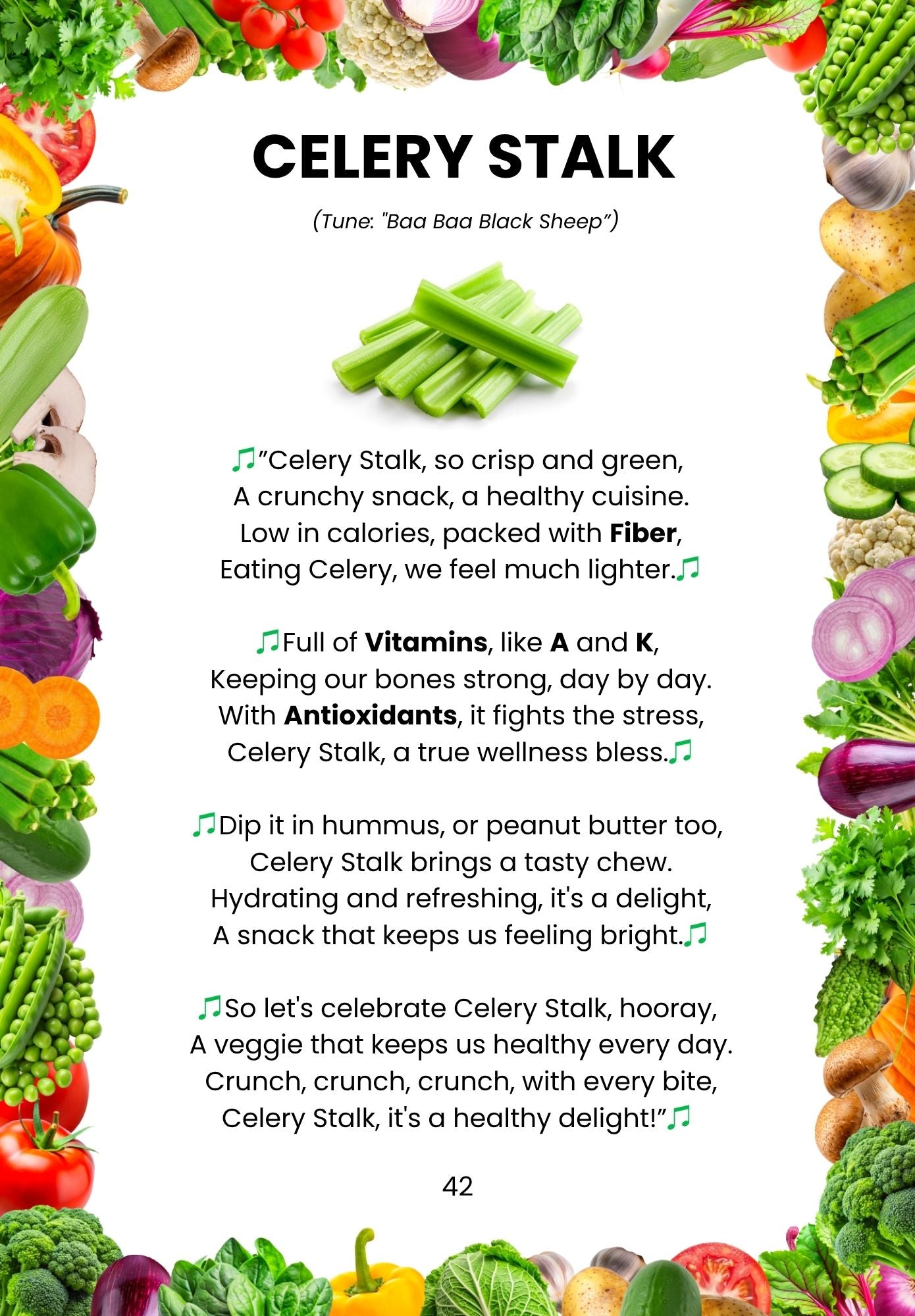 celery stalk rhymes