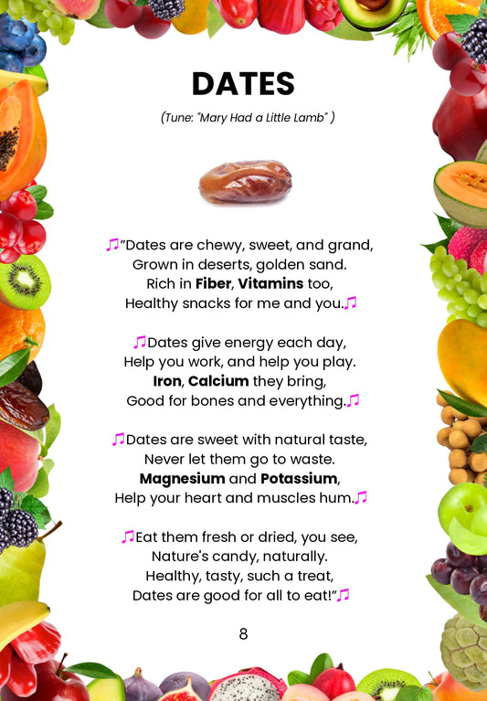 Dates Rhymes