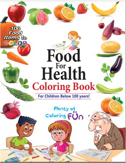Food for Health Coloring Book