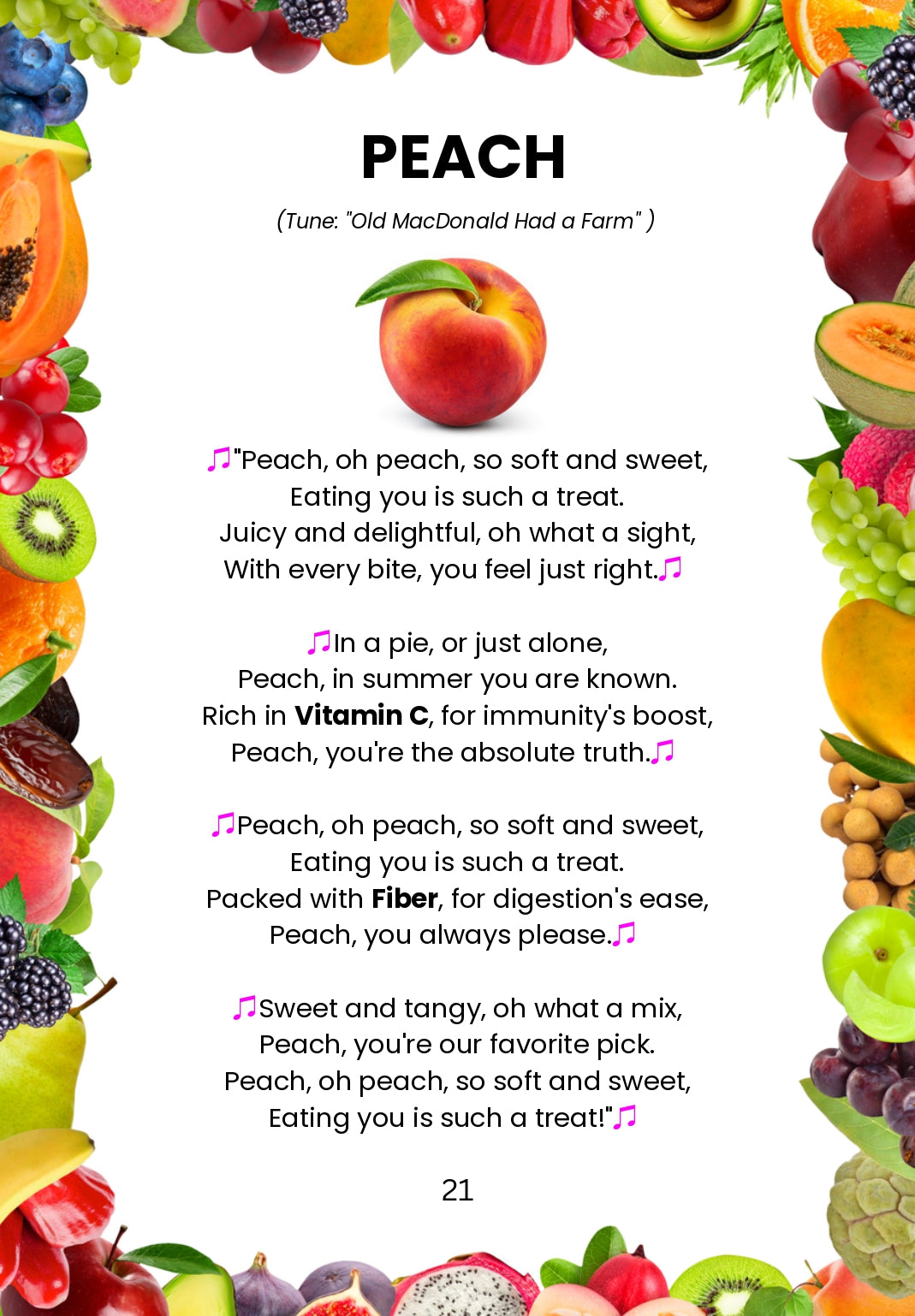 peach rhymes