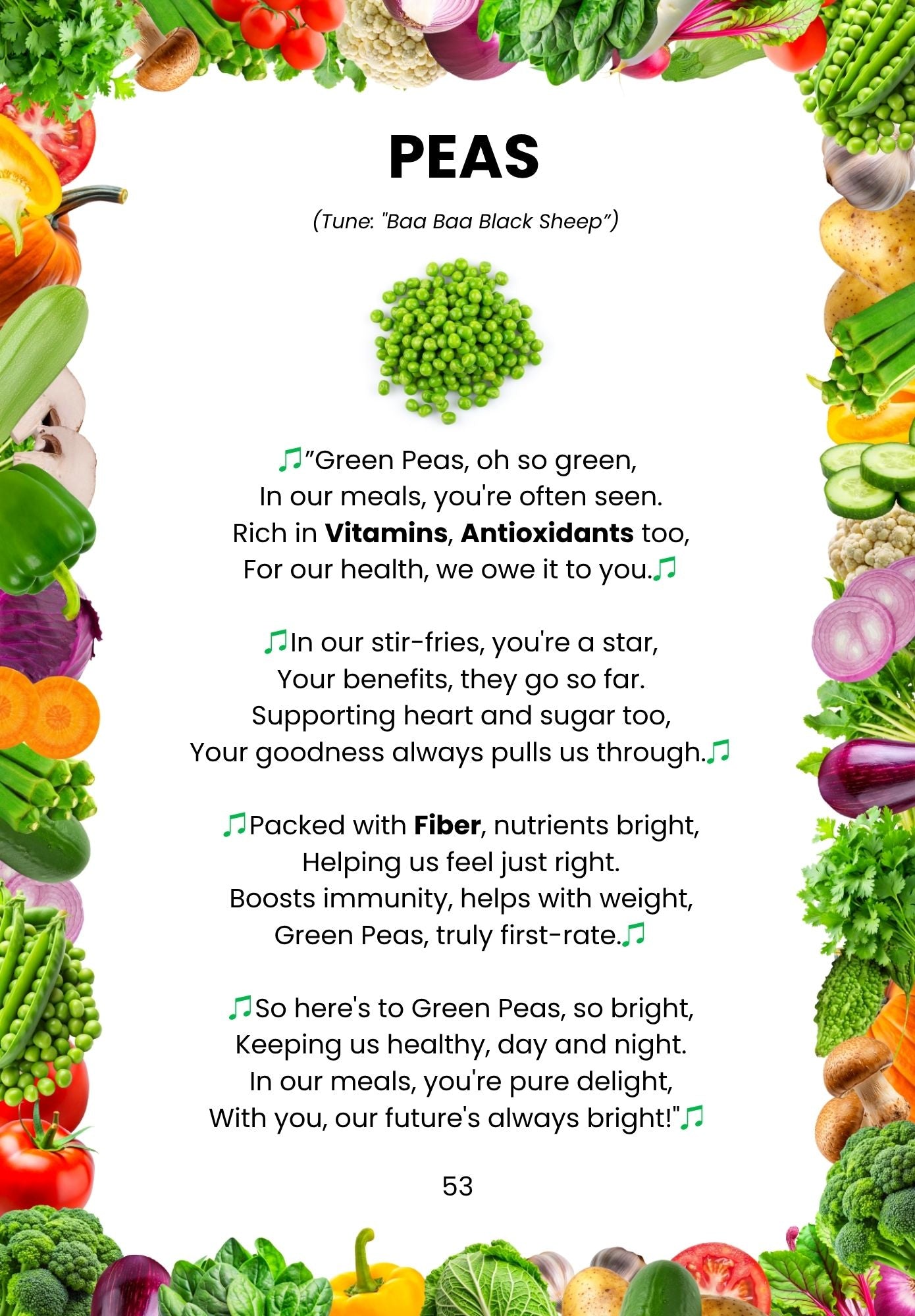 peas rhymes