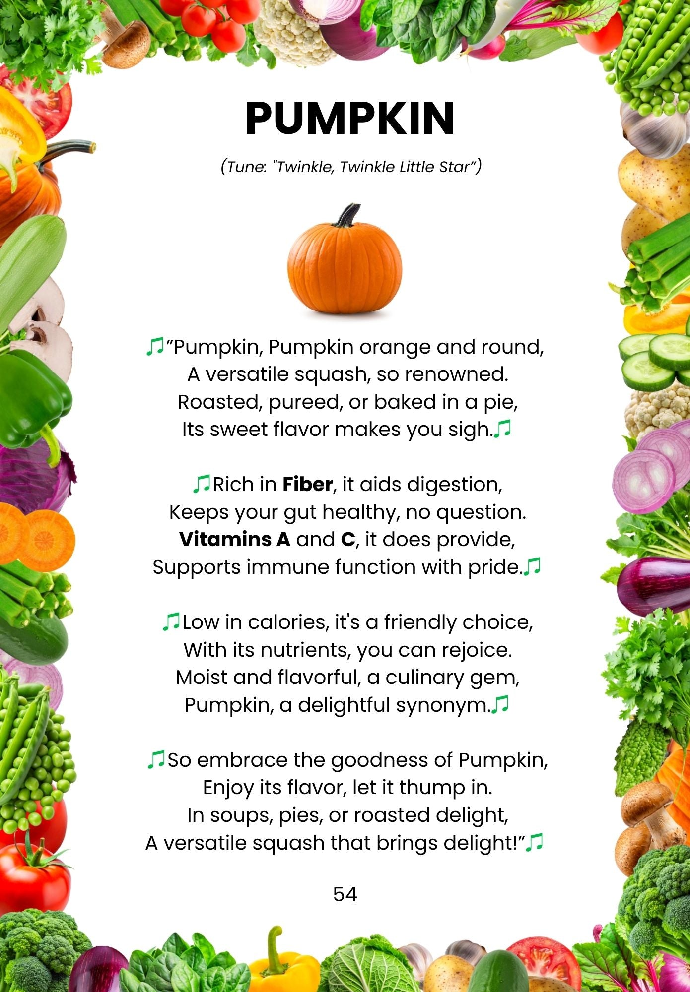 pumpkin rhymes