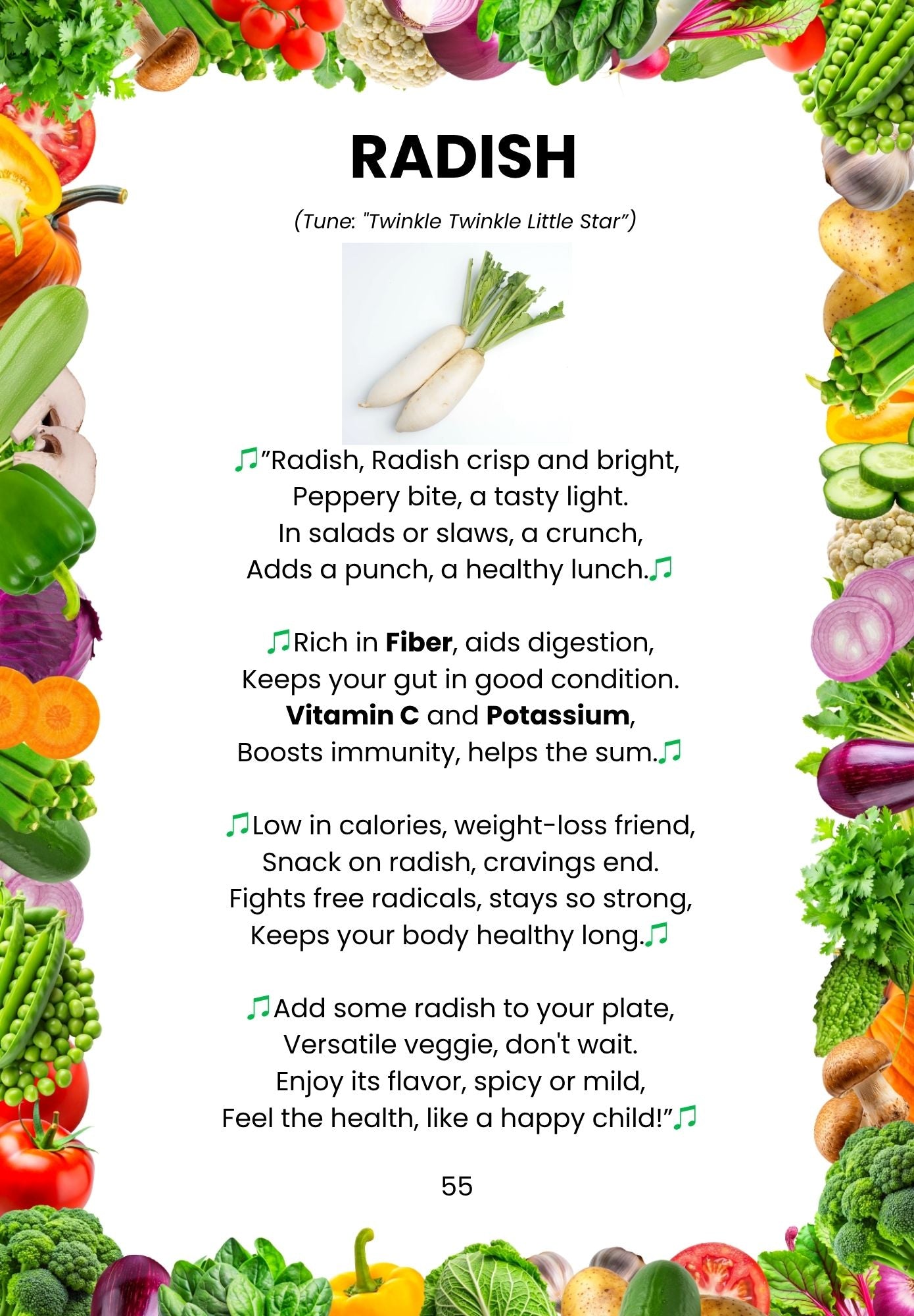radish rhymes