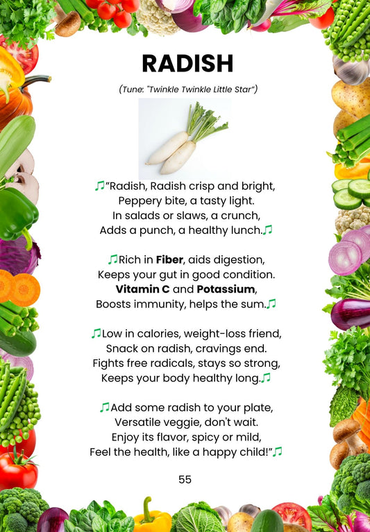 Radish Rhymes