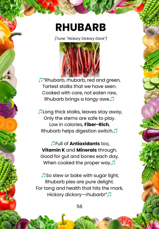Rhubarb Rhymes