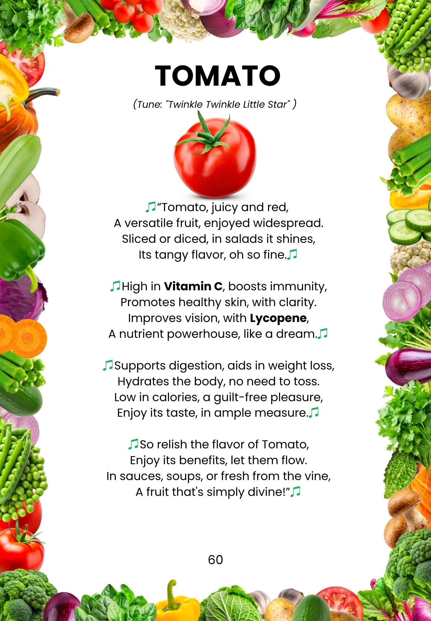 tomato rhymes