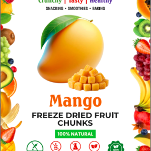 MANGO FREEZE DRIED FRUIT CHUNKS