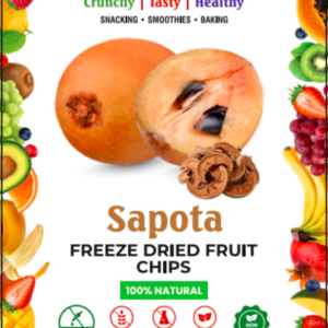 SAPOTA FREEZE DRIED FRUIT CHIPS